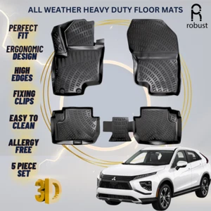 Tapetes forros para Mitsubishi Eclipse Cross 2021-2025 todo tipo de clima resistente - Imagen 1 de 9