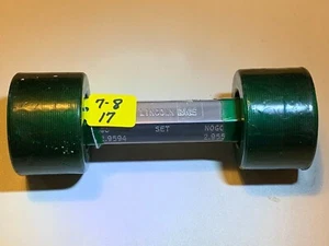 LINCOLN - MEDIDOR DE ENCHUFE DE HILO - JUEGO - 3.0000-16UN-3A GO-2.9594, NOGO,- 2.9552 - Imagen 1 de 3