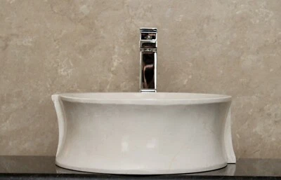 Stone sink bathroom vessel sink travertine marble sinks - Image 1 of 4
