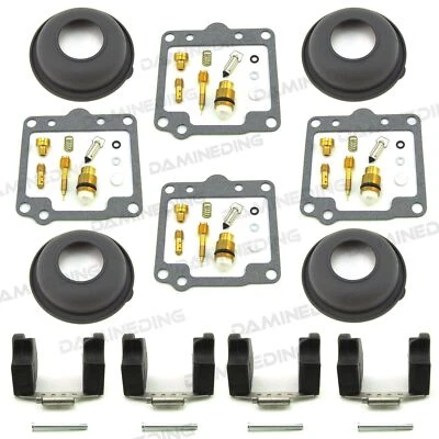 Set of 4 Carburetor Carb Rebuild Kit 80-81 XS1100 SLIDE DIAPHRAGM - Imagem 1 de 4