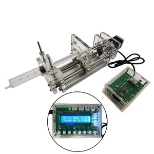 Aparato dispensador bomba jeringa laboratorio 100-240V presión 1,9" 0,01-99,99 ml/min - Imagen 1 de 23