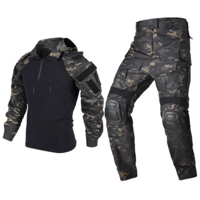 Men's Tactical Shirt Pants US Army G3 Combat GEN3 Hunting BDU Camo Uniform Suits - Image 1 of 4