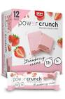Power Crunch Whey Protein Bars High Protein Snacks with Delicious Taste Straw...