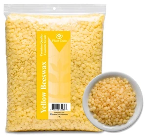 Beeswax Pellets 100% Pure Natural Organic Beads Pastilles Bulk Wholesale - Picture 1 of 21