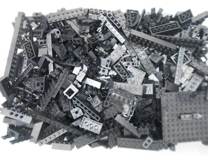 Lote 3Lbs LEGO NEGRO A GRANEL Piezas Platos Ladrillos Mezclados Clasificados Limpios LEGOS - Imagen 1 de 1