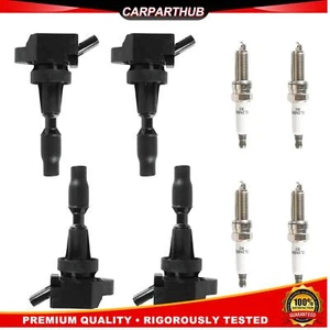 4pcs Ignition Coil & Spark Plug For Hyundai Sonata Tucson Kona Kia Soul Optima - Imagen 1 de 15