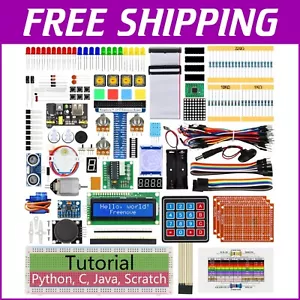 Comprehensive 223-Piece Raspberry Pi Kit with 128 Projects & 5 Coding Languages - Picture 1 of 12