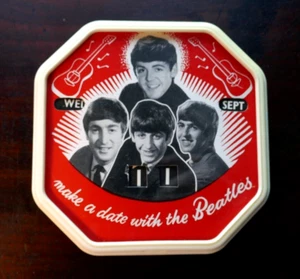 THE BEATLES ORIGINAL 1963 CALENDAR ' MAKE A DATE WITH THE BEATLES ' EX ! - Picture 1 of 6