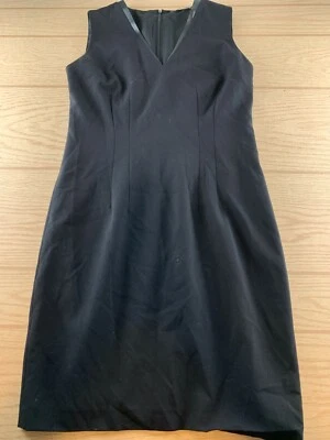 Tahari  Black Sleeveless Sheath Dress Size 6 Career - Image 1 of 4