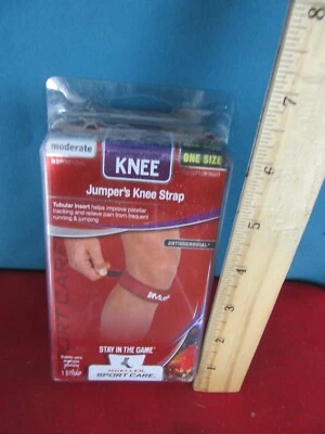 93.  Lot of 4 MUELLER Sport Care Strap Jumper's Knee Strap One Size  4 PIECES - Image 1 of 4