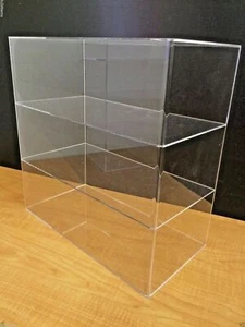 305Displays 16 x 8"" x 16""h SIN PUERTA Acrílico Estuche Exhibición - Imagen 1 de 2