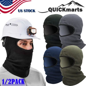 Winter Balaclava Full Face Mask Fleece Thermal Windproof Ski Hat for Men Women - Picture 1 of 22