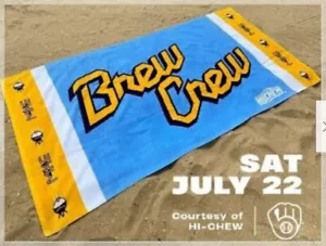 BREW CREW TOWEL Fan Giveaway - Picture 1 of 1