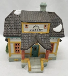 Lemax Hampton Bakery Shop Christmas Village Display (No Light) - Picture 1 of 7