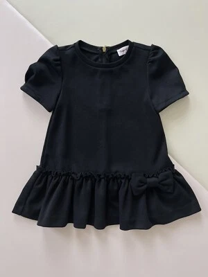 Vestido Juicy Couture para niña pequeña con lazo negro talla XS Foto 1 de 4