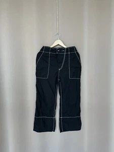 Issey Miyake Caravan Pants Trousers Black/White Size S/M Cotton/Nylon Japanese - Picture 1 of 12