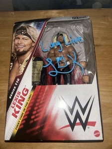 Firmado WWE Elite Series 116 Lexis King Brisn Pillman Jr Caja Aplastada Autógrafo - Imagen 1 de 4