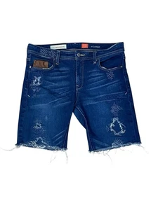 Pilcro & The Letterpress Anthropology Women’s Size 29 Cutoff Hyphen Jean Shorts - Picture 1 of 16