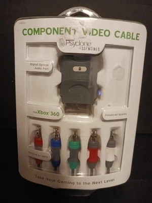 Psyclone Essentials XBox 360 HD Component AV Video Cable New SEALED - Image 1 of 4
