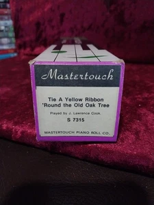 Mastertouch Pianola Roll - Tie A Yellow Ribbon 'Round The Old Oak Tree S7315-VGC - Bild 1 von 5