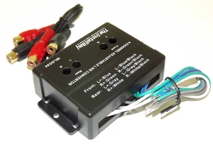 Adaptador amplificador de baja a alta impedancia convertidor de línea RCA ajustable de 4 canales - Imagen 1 de 2