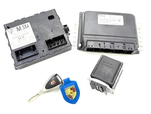 Porsche 997 Carrera S Gen 1 ECU Kit Engine DME Immobiliser & Key Head - 997.1 - Picture 1 of 8