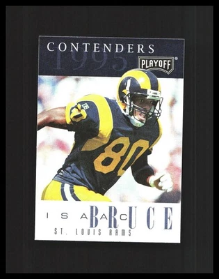 1995 Isaac Bruce - Playoff Contenders #93- S1B1R2L31C24 - Image 1 of 2