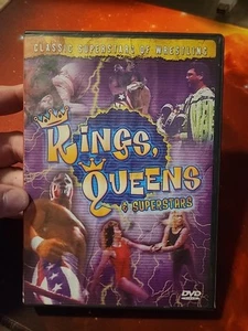 Classic Superstars of Wrestling - Kings, Queens, and Superstars (DVD 2003) Works - Picture 1 of 5