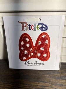 DISNEY VACATION Minnie JEAN JACKET Now Patch Removable or Sew On NEW AUTHENTIC - Picture 1 of 3