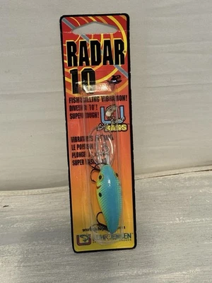 Luhr Jensen Radar 10 Crystal Chart Blue Dive Bait Fishing Lure 6523-010-0583 - Image 1 of 3