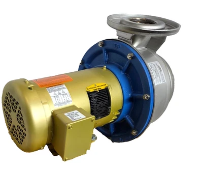 NOB Goulds SSH 2-1/2X3-6 Stainless Steel Centrifugal Pump, 1.5HP Baldor SuperE - Image 1 of 4
