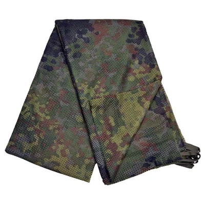 Utility Mesh IR Skarpo Netzschal Multifunktionsnetz Tarnnetz Flecktarn 140x280cm - Bild 1 von 4