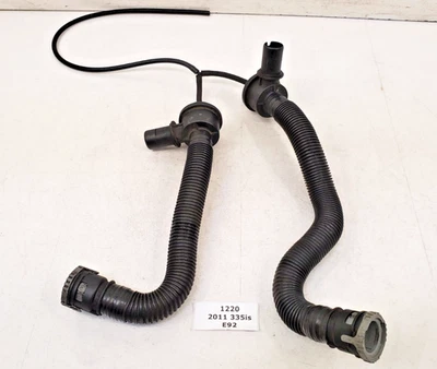 ✅ 07-10 OEM BMW E90 E92 E93 335 Válvulas de desviador de tubo de carga Tubo de inducción N54 Foto 1 de 4