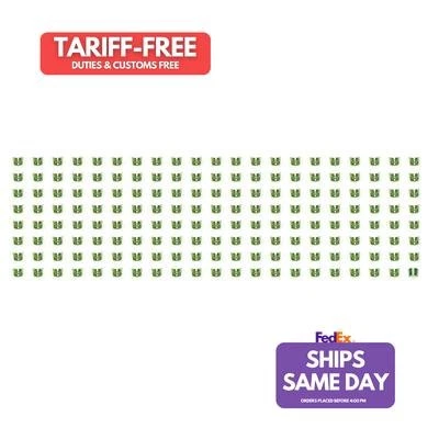 Pioneer PF-555-HD-200, Set of 100 Blue Steel Valve Lock - 7-Degree 200Pk 11/32 V - Image 1 of 4