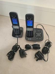 BT8500 Twin Digital Cordless Home Phones Truecall Call Blocker Answer Machine - Afbeelding 1 van 6