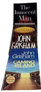 Lot of 3 - John Grisham  Books - 2 Hardcover Books and 1 Paperback - Great Gifts - Picture 1 of 16