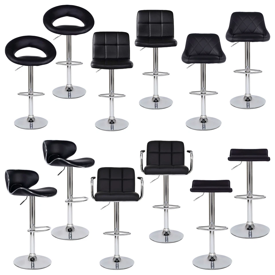 dibea 2er Set Barhocker – Barstuhl & Tresenhocker für Küche & Esszimmer - Bild 1 von 1