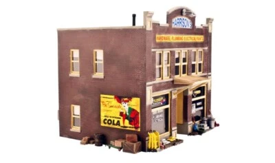 Woodland Scenics Harrison's Hardware O Railroad Train Building BR5842 - Image 1 of 4