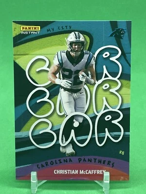 2022 Panini Instant MY CITY Christian McCaffrey  /1860 #MC-5 Panthers - Image 1 of 3