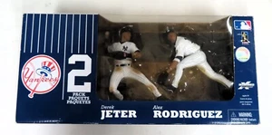 DEREK JETER / ALEX RODRIGUEZ McFarlane Sports Picks 2-Pack Figures Yankees NEW - Picture 1 of 5