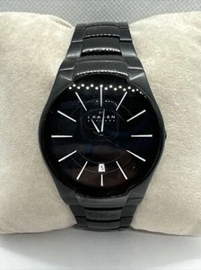 Skagen SKW6031 Women's Black Titanium Analog Dial Quartz Wrisr Watch JNA911 - Picture 1 of 11