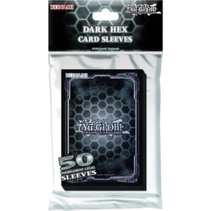 Yu-Gi-Oh! Dark Hex Card Sleeves (50 Pack) - Konami New & Sealed - Foto 1 di 1