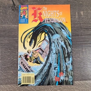 UK Marvel Comics The Knights of Pendragon #3 Öl und Wasser - Bild 1 von 8