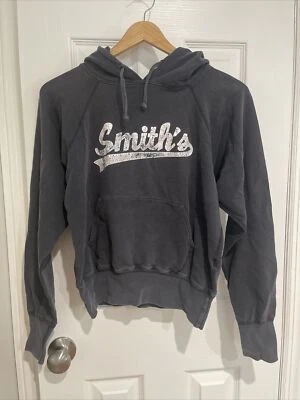 Smith’s Cozy Clothes Logo Sudadera con Capucha Talla Pequeña Unisex Negra Foto 1 de 4