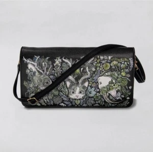 Yuko Higuchi Cartera Bolso de Hombro Cuernos Negro Boris Zakkaten Fuera de Stock - Imagen 1 de 5