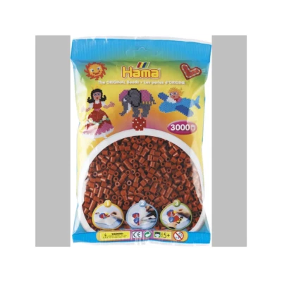 Hama 3000 Midi Bügelperlen 201-20 Rotbraun Ø 5 mm Perlen Steckperlen Beads - Bild 1 von 2