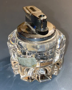 Mikasa Germany Clear Glass Vintage Lighter - Picture 1 of 6