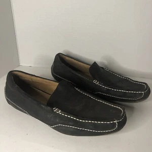 Bostonian Herren Braun Leder Leger Halbschuh Fahren Schuh 10M Hellbraun Steppnaht - Bild 1 von 10