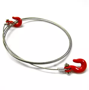 SH80124 1/10 RC Toy Rock Crawler Truck Body Shell Steel Wire Rope Hooks 80cm - Picture 1 of 1