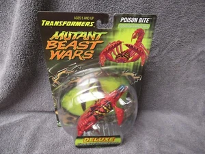 Transformers Mutant Beast Wars ~POISON BITE ~ Scorpion/Baracuda Hasbro 1999 - Picture 1 of 3